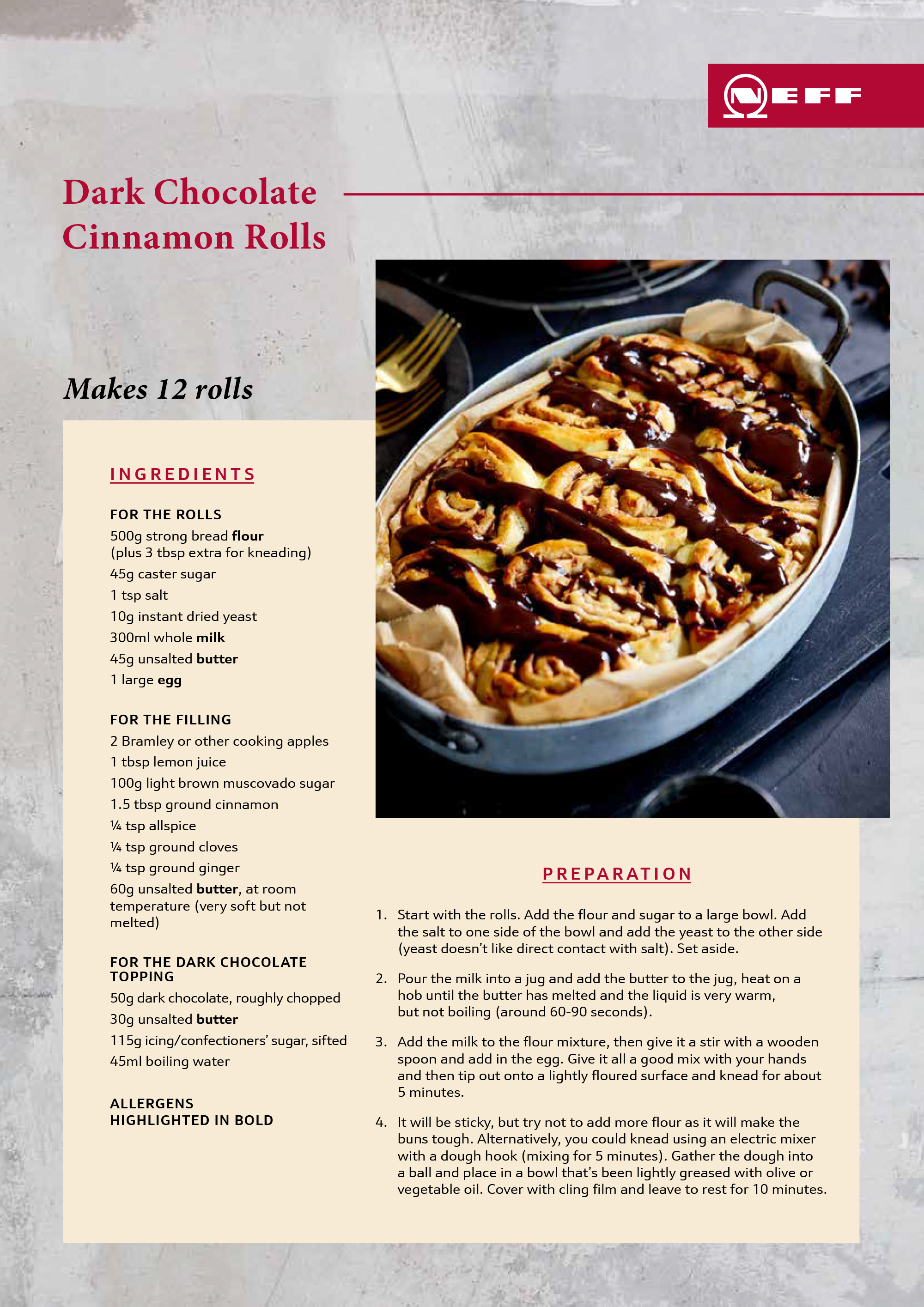 Chocolate cinnamon rolls Halloween baking recipe
