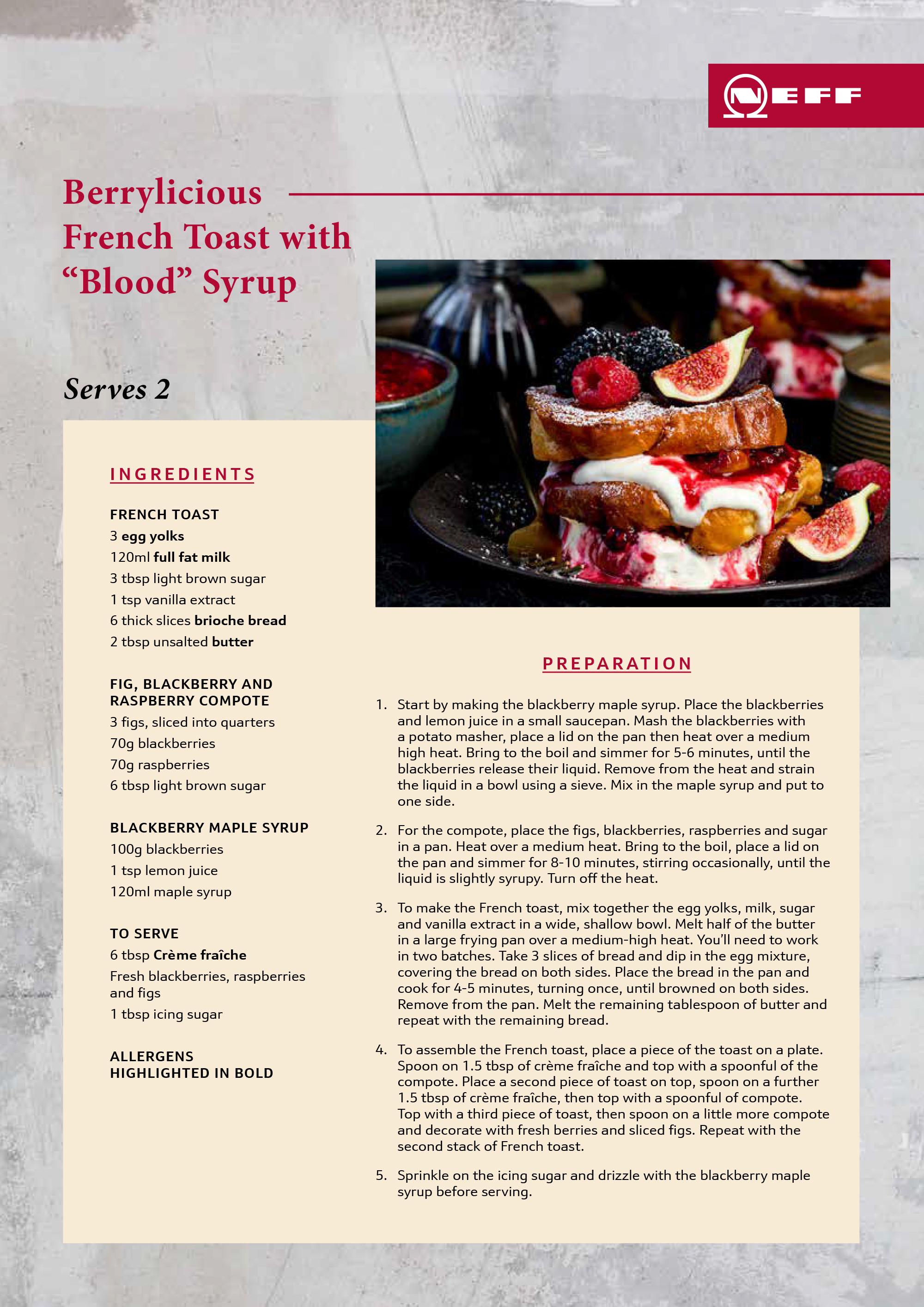 French toast Halloween baking recipe